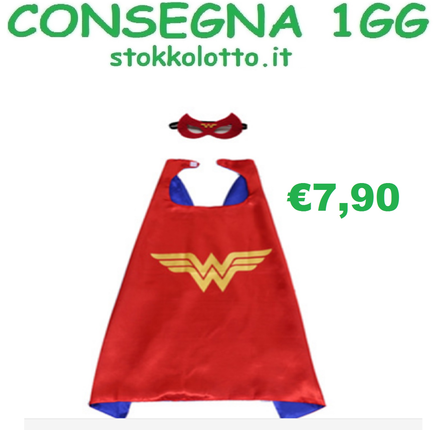 Costume Supereroina Wonder Woman bambina